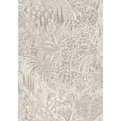 Cole & Son 120/5026M.CS.0 Cascade Wallcovering in Platinum Mica/Grey/White