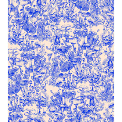 Cole & Son 122/1002.cs.0 Fungi Forest Wallcovering in Navy/Blue/Dark Blue
