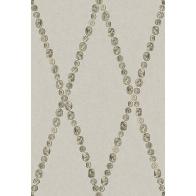 Cole & Son 123/4019.CS.0 Cammei Wallcovering in Soft Gold On Stone/Grey/Beige/Gold