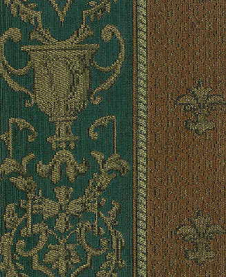 Kravet Design 16329.324.0 Kravet Design Upholstery Fabric in Green , Rust