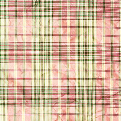 Lee Jofa 2003153.519.0 Gibson Silk Pla Upholstery Fabric in Ruby/hu/Pink/Green/Beige