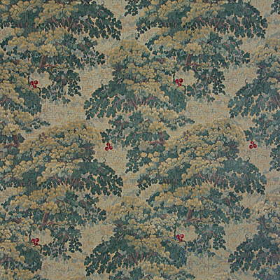 Lee Jofa 2004069.53.0 Mansfield Linen Upholstery Fabric in Larkspu/Beige/Brown