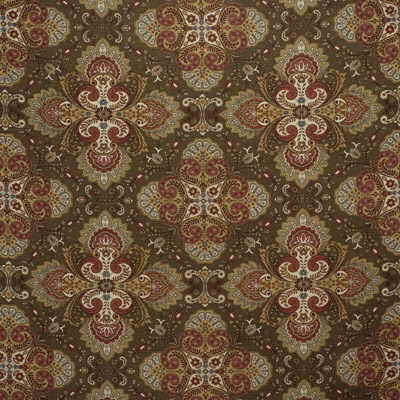 Lee Jofa 2007158.766.0 Italian Paisley Multipurpose Fabric in Bronze/Brown/Pink/Beige
