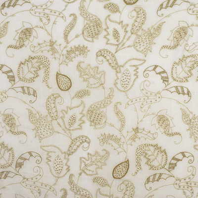 Lee Jofa 2007161.130.0 Andrew Sheer Drapery Fabric in Sage/White/Light Green
