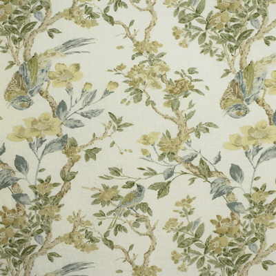 Lee Jofa 2008138.113.0 Tresillian Multipurpose Fabric in Off White/White/Beige/Light Green