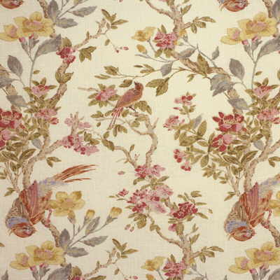 Lee Jofa 2008138.117.0 Tresillian Multipurpose Fabric in Cream/Beige/Pink