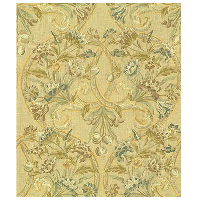 Lee Jofa 2008156.165.0 Mitford Multipurpose Fabric in Flax/Beige/Brown/Grey