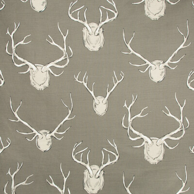 Lee Jofa 2009143.11.0 Antlers Multipurpose Fabric in Grey/Taupe