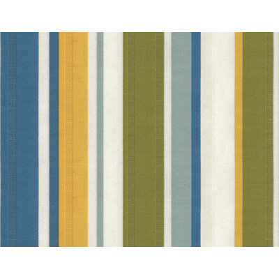 Lee Jofa 2009170.543.0 Ellerton Stripe Upholstery Fabric in Harbor/Blue/Green/Yellow