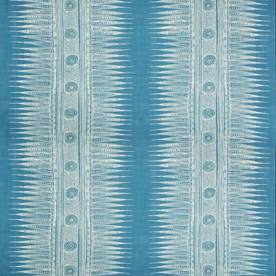 Lee Jofa 2010136.505.0 Indian Zag Multipurpose Fabric in Marine/Blue/Dark Blue