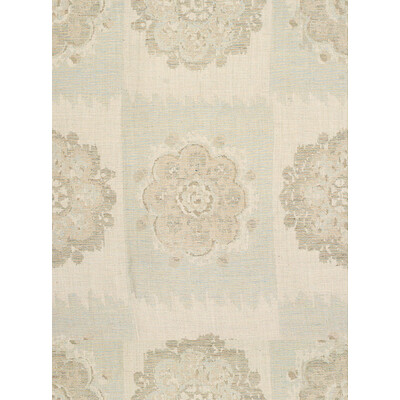 Lee Jofa 2010148.15.0 Beatriz Upholstery Fabric in Mist/Light Blue/Beige