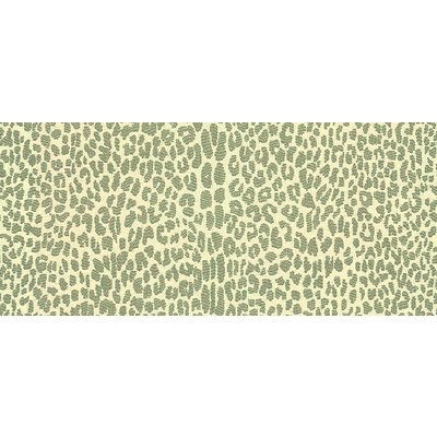 Lee Jofa 2012116.13.0 Ocicat Upholstery Fabric in Seamist/White/Light Green