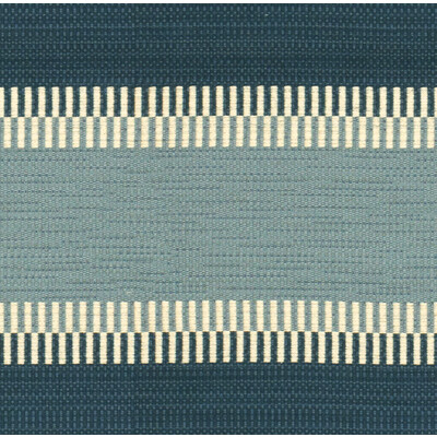Lee Jofa 2012128.505.0 Dorinda Stripe Upholstery Fabric in Blue/Light Blue