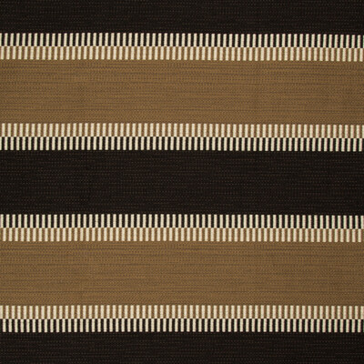 Lee Jofa 2012128.688.0 Dorinda Stripe Upholstery Fabric in Mocha/onyx/Multi/Black/Brown