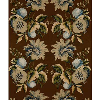 Lee Jofa 2012142.650.0 Jessup Multipurpose Fabric in Sepia/indigo/Brown/Blue/Green