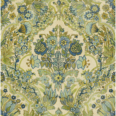 Lee Jofa 2013134.513.0 Tetbury Multipurpose Fabric in Blue/green/Blue/Green/Beige