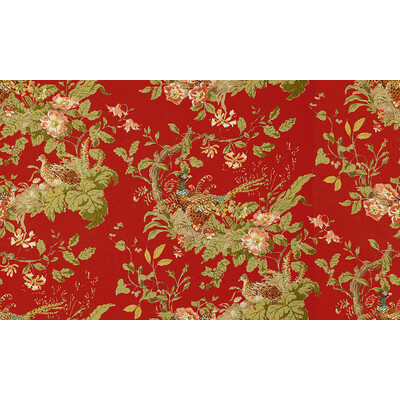 Lee Jofa 2013135.943.0 Lyndhurst Multipurpose Fabric in Currant/Burgundy/red/Multi