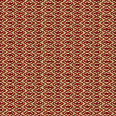 Lee Jofa 2015119.229.0 Otto Trellis Upholstery Fabric in Spice/red/Orange/Red/Beige