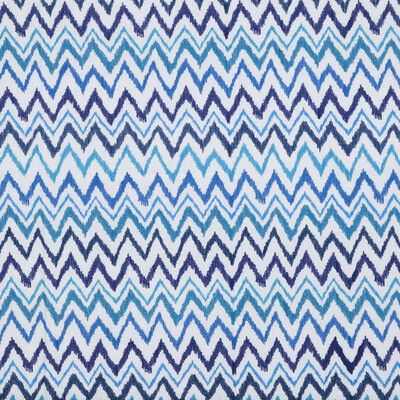 Lee Jofa 2016115.550.0 Chev On It Multipurpose Fabric in Worth Blue/Blue/Indigo/Teal
