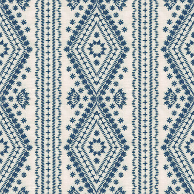 Lee Jofa 2017104.5.0 Lucknow Multipurpose Fabric in Blue