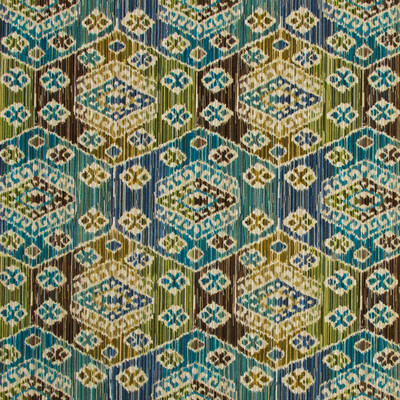 Lee Jofa 2017124.536.0 Bisti Velvet Upholstery Fabric in Teal/forest/Multi/Teal/Green