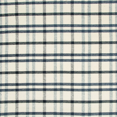 Lee Jofa 2017125.515.0 Fannin Plaid Upholstery Fabric in Blue/navy/Blue/Indigo