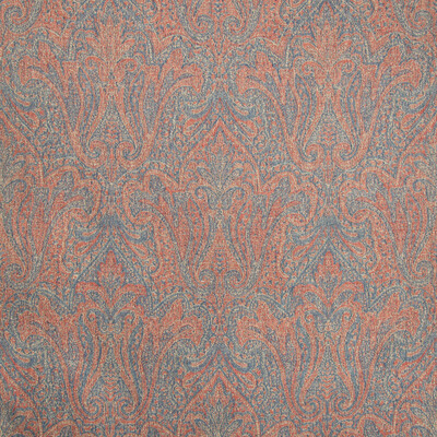 Lee Jofa 2017126.519.0 Toccoa Paisley Upholstery Fabric in Ruby/blue/Multi/Red/Blue