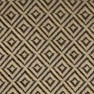 Lee Jofa 2017130.688.0 Verbier Diamond Upholstery Fabric in Mink/ebony/Brown/Espresso