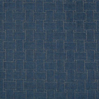 Lee Jofa 2017140.5.0 Epping Quilt Upholstery Fabric in Blue