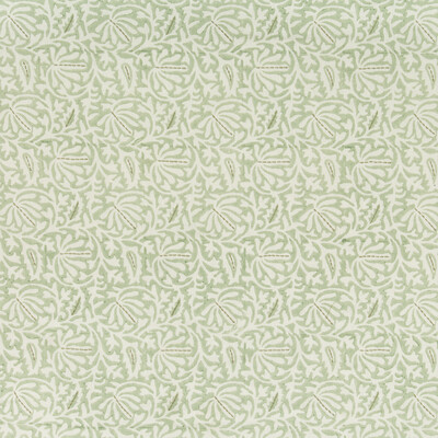 Lee Jofa 2017169.123.0 Laine Print Multipurpose Fabric in Mist/Green/Sage/Celery
