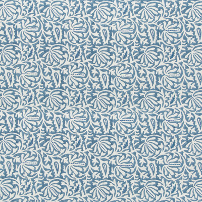 Lee Jofa 2017169.5.0 Laine Print Multipurpose Fabric in Bluebell/Blue