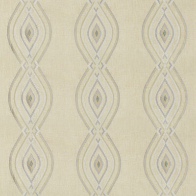 Lee Jofa 2017172.111.0 Ora Embroidery Multipurpose Fabric in Bluff/Grey/Slate