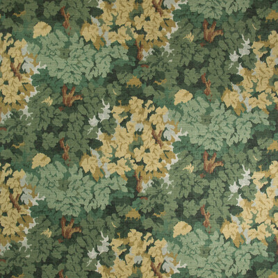 Lee Jofa 2019101.34.0 Arley Print Multipurpose Fabric in Ivy/Green