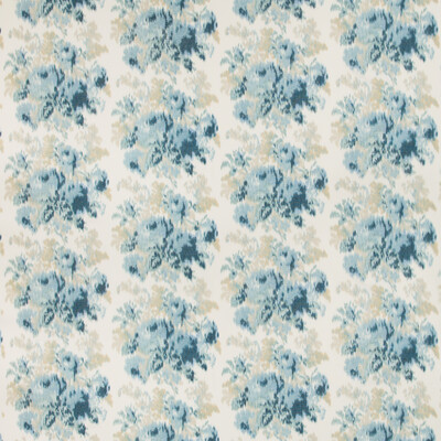 Lee Jofa 2019108.15.0 Alderley Print Multipurpose Fabric in Indigo/Blue