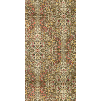 Lee Jofa 2019109.347.0 Bromley Print Multipurpose Fabric in Antique/Multi/Brown/Red