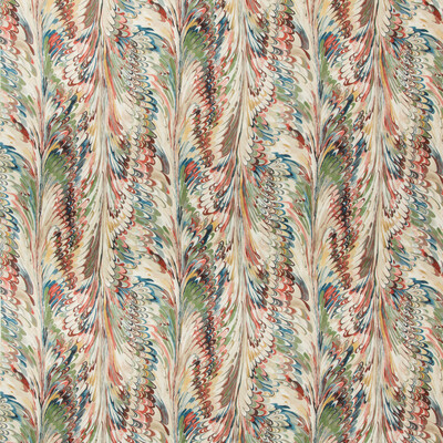 Lee Jofa 2019114.139.0 Taplow Print Multipurpose Fabric in Spice/leaf/Multi/Red/Green