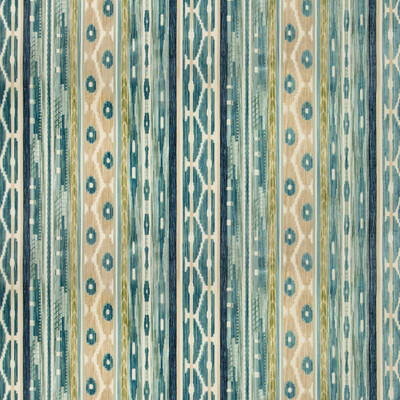 Lee Jofa 2019117.133.0 Desning Velvet Upholstery Fabric in Blue/aqua/Blue/Turquoise
