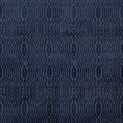 Lee Jofa 2019119.505.0 Callow Velvet Upholstery Fabric in Midnight/Dark Blue/Indigo/Blue