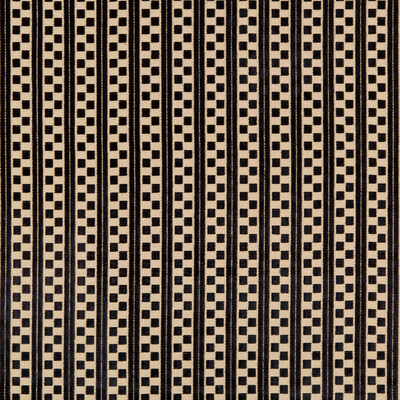 Lee Jofa 2019121.168.0 Lawrence Velvet Upholstery Fabric in Jet/Black