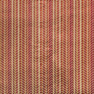 Lee Jofa 2019124.194.0 Alton Velvet Upholstery Fabric in Flame/Red/Rust