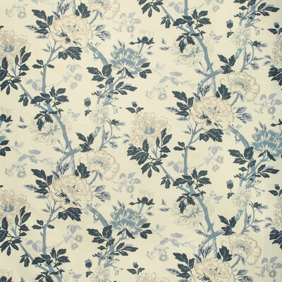 Lee Jofa 2019149.505.0 Inisfree Multipurpose Fabric in Denim/Blue/Dark Blue