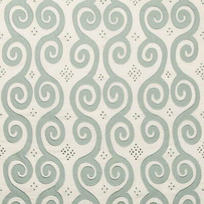Lee Jofa 2019152.13.0 Serevan Multipurpose Fabric in Dew/Teal/Turquoise