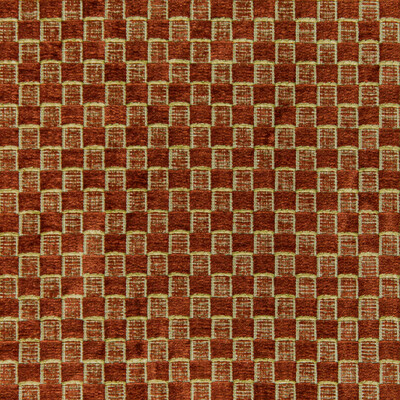 Lee Jofa 2020101.24.0 Allonby Weave Upholstery Fabric in Cinnabar/Rust/Burgundy/red