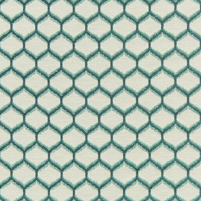 Lee Jofa 2020105.313.0 Elmley Weave Upholstery Fabric in Aqua/Teal/Turquoise