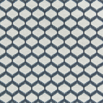 Lee Jofa 2020105.50.0 Elmley Weave Upholstery Fabric in Navy/Dark Blue/Indigo/Blue