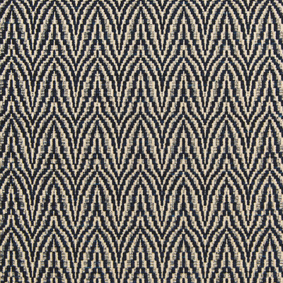 Lee Jofa 2020108.50.0 Blyth Weave Upholstery Fabric in Navy/Dark Blue/Indigo
