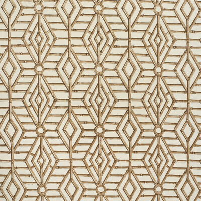 Lee Jofa 2020113.166.0 Bamboo Cane Multipurpose Fabric in Brown/Chocolate