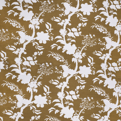 Lee Jofa 2020119.340.0 Beijing Blossom Multipurpose Fabric in Olive/Olive Green/Green
