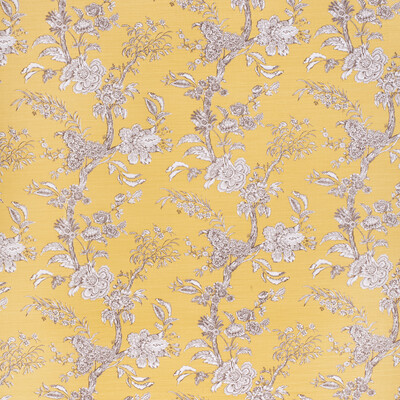Lee Jofa 2020120.406.0 Beijing Blossom Multipurpose Fabric in Amb/dam/Yellow/Brown