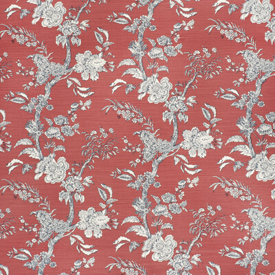 Lee Jofa 2020120.950.0 Beijing Blossom Multipurpose Fabric in Crim/navy/Burgundy/red/Dark Blue